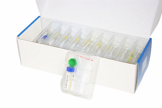 सिंगुवे डिस्पोजेबल वायरस सैंपलिंग किट वायरल नमूना संग्रह ट्यूब 10mL फ़नल के साथ