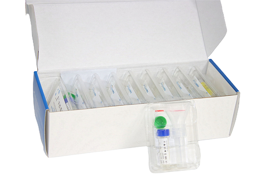 लार डीएनए संग्रह डिस्पोजेबल वायरस नमूना किट 5ml 10ml रैपिड टेस्ट कंटेनर