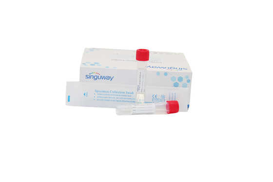 डिस्पोजेबल मेडिकल नमूना कलेक्टर 5ml 10ml यूनिवर्सल ट्रांसपोर्ट मीडिया ट्यूब